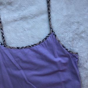 Burberry Slip Mini Dress